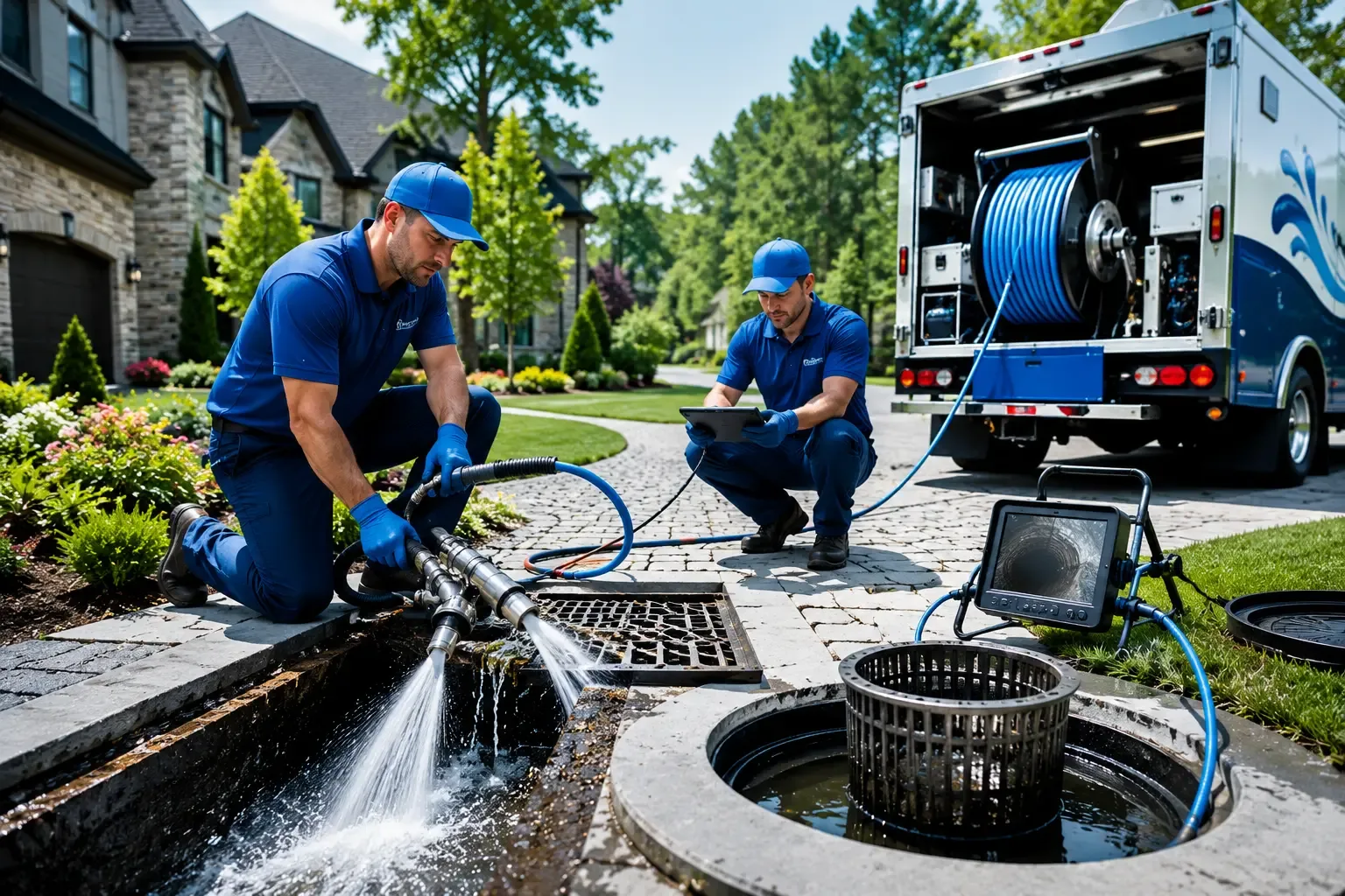 Local outdoor drain cleaning professionals in Herlong, CA